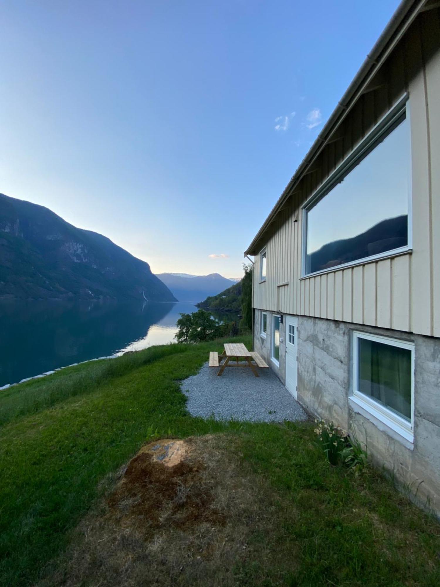 Aurland Feriehus 外观 照片
